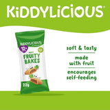 Kiddylicious Apple Fruity Bakes 12+ months 132g (6x22g)