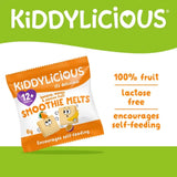 Kiddylicious Banana Mango & Passion Fruit Smoothie Melts 12+ months 24g (4x6g)