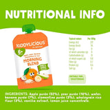Kiddylicious Pouches Morning Blend Clementine Rice 6+ months 100g