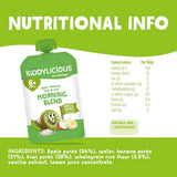 Kiddylicious Pouches Morning Blend Kiwi Rice 6+ months 100g