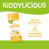 Kiddylicious Mini Banana Wafers 6+ months 16g (4x4g)