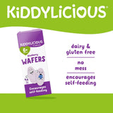 Kiddylicious Blueberry Wafers Mini 6+ months 16g (4x4g)