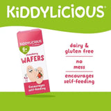 Kiddylicious Mini Strawberry Wafers 6+ months 16g (4x4g)