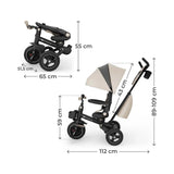 Kinderkraft Spinstep 2 Plus Tricycle - Beige - ebebek
