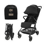 Kinderkraft Nebo Compact Stroller - Midnight Black Midnight Black - ebebek