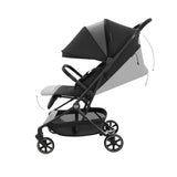 Kinderkraft Nebo Compact Stroller - Midnight Black Midnight Black - ebebek
