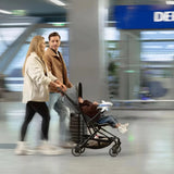Kinderkraft Nebo Compact Stroller - Midnight Black Midnight Black - ebebek