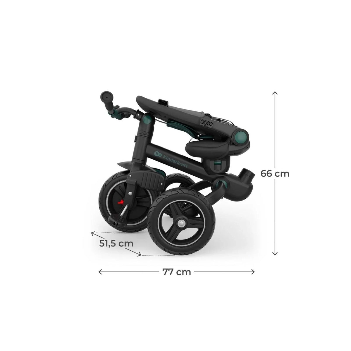 Kinderkraft Spinstep 2 Plus Tricycle - Green