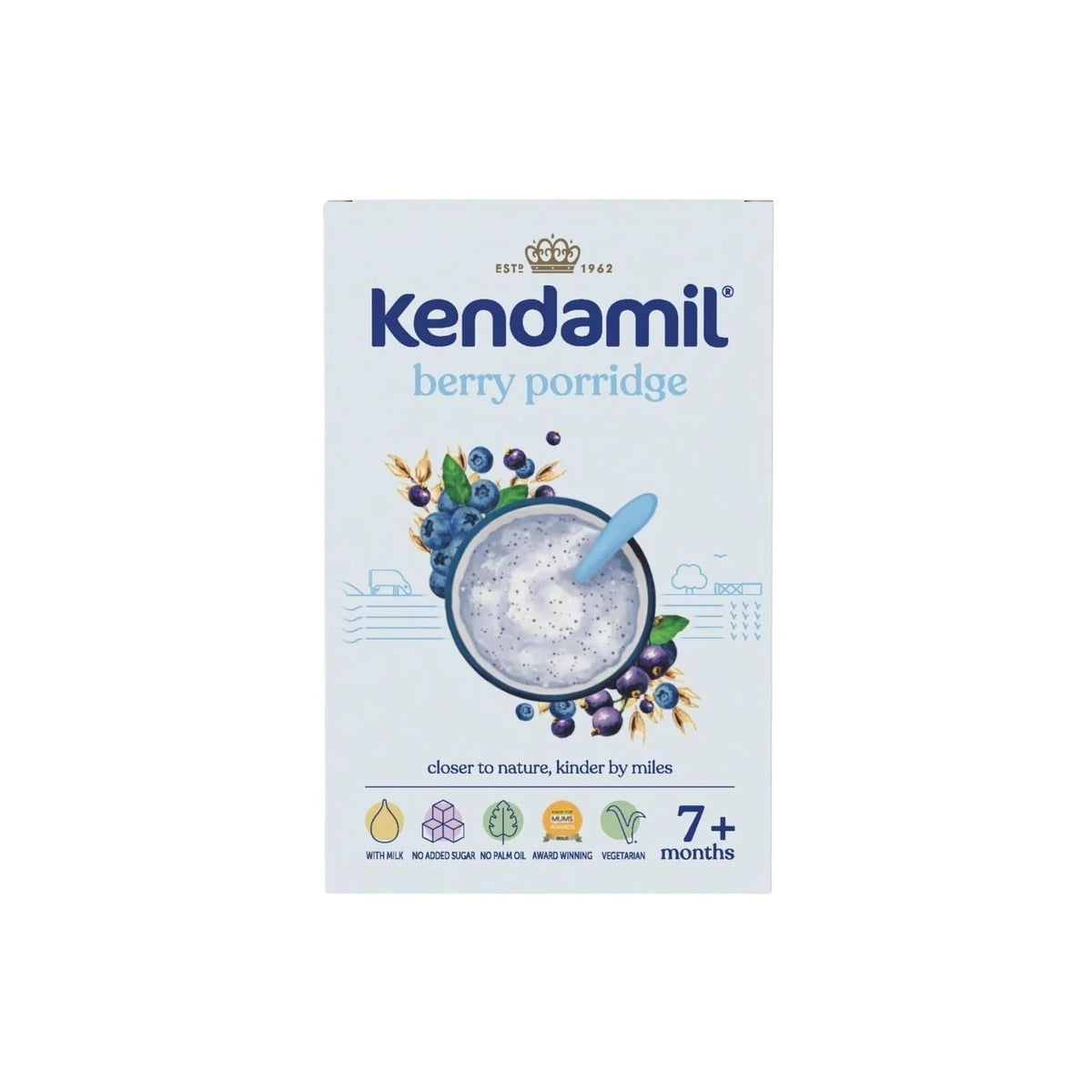 Kendamil Berry Baby Porridge 7+ months 150g