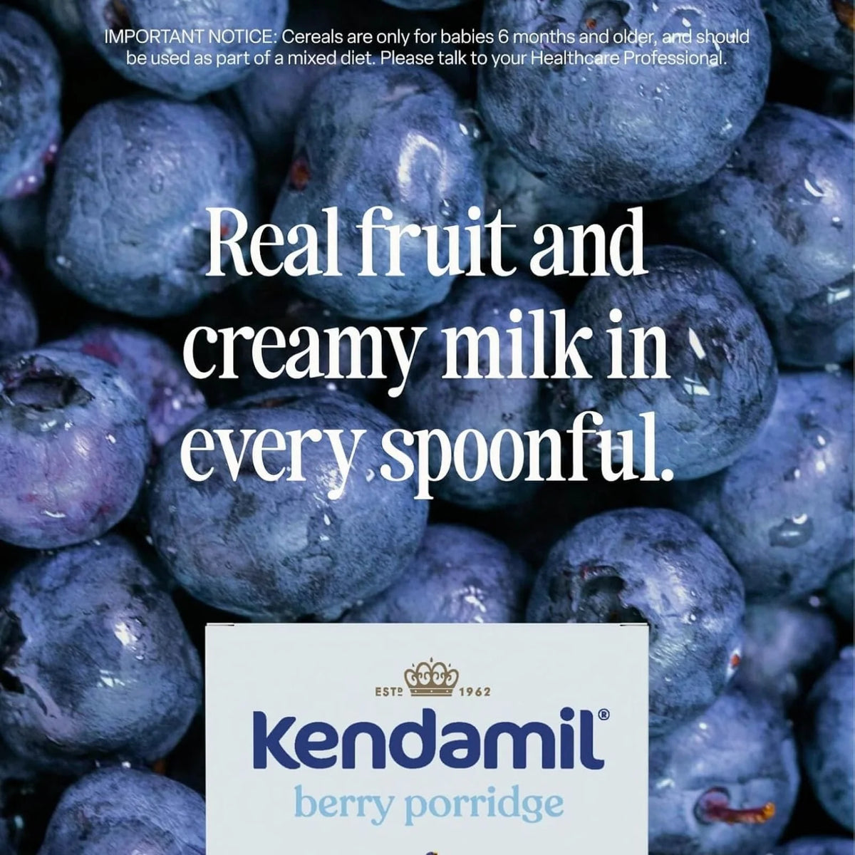 Kendamil Berry Baby Porridge 7+ months 150g