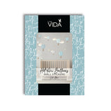 Live Vida Hot Air Balloons Wall Stickers A5 - Blue & Grey - ebebek