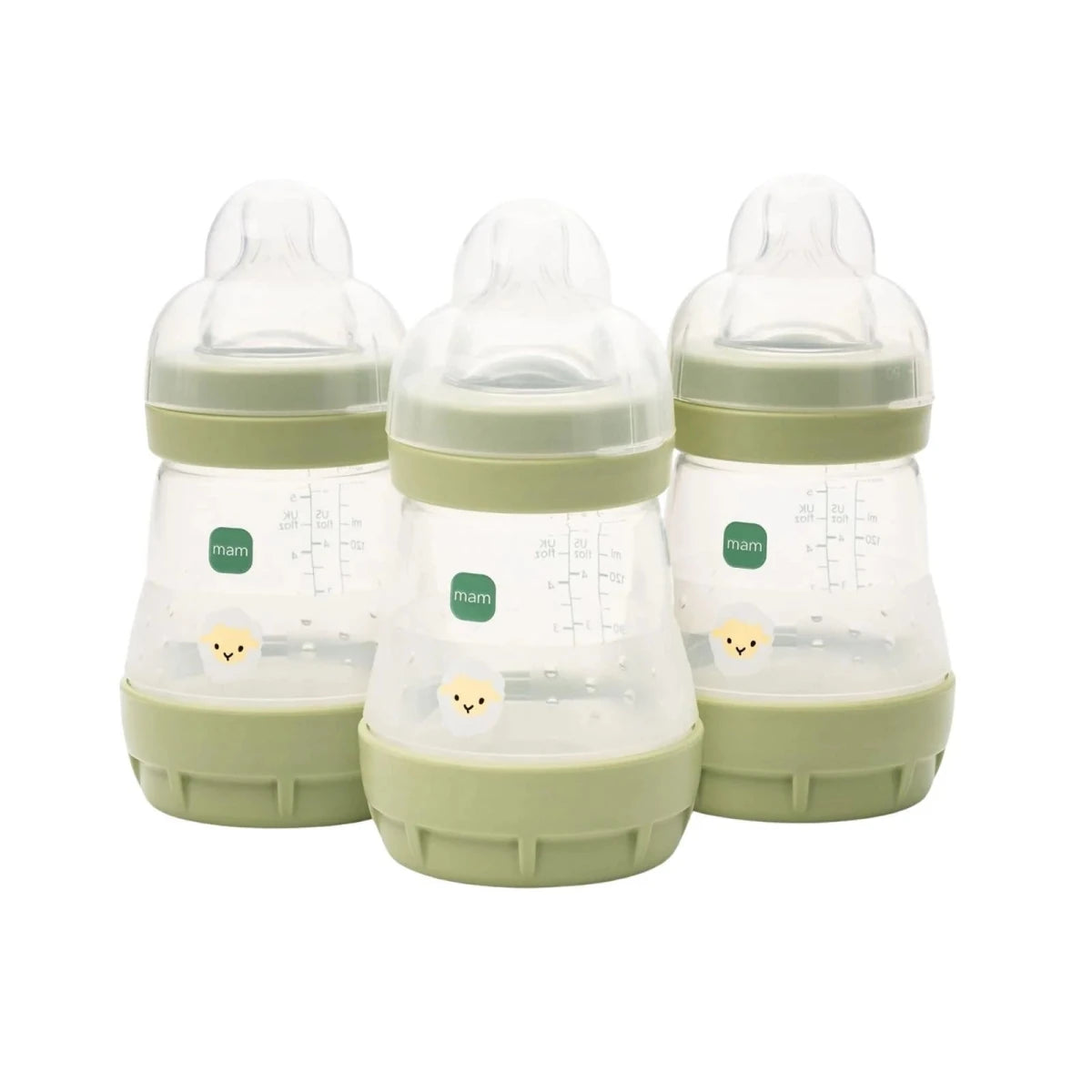 MAM Easy Start Anti-Colic Bottle Unisex 160ml Pack of 3 - ebebek