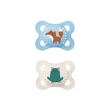 MAM Original Soother 0-6 months Pack of 2 - Blue - ebebek