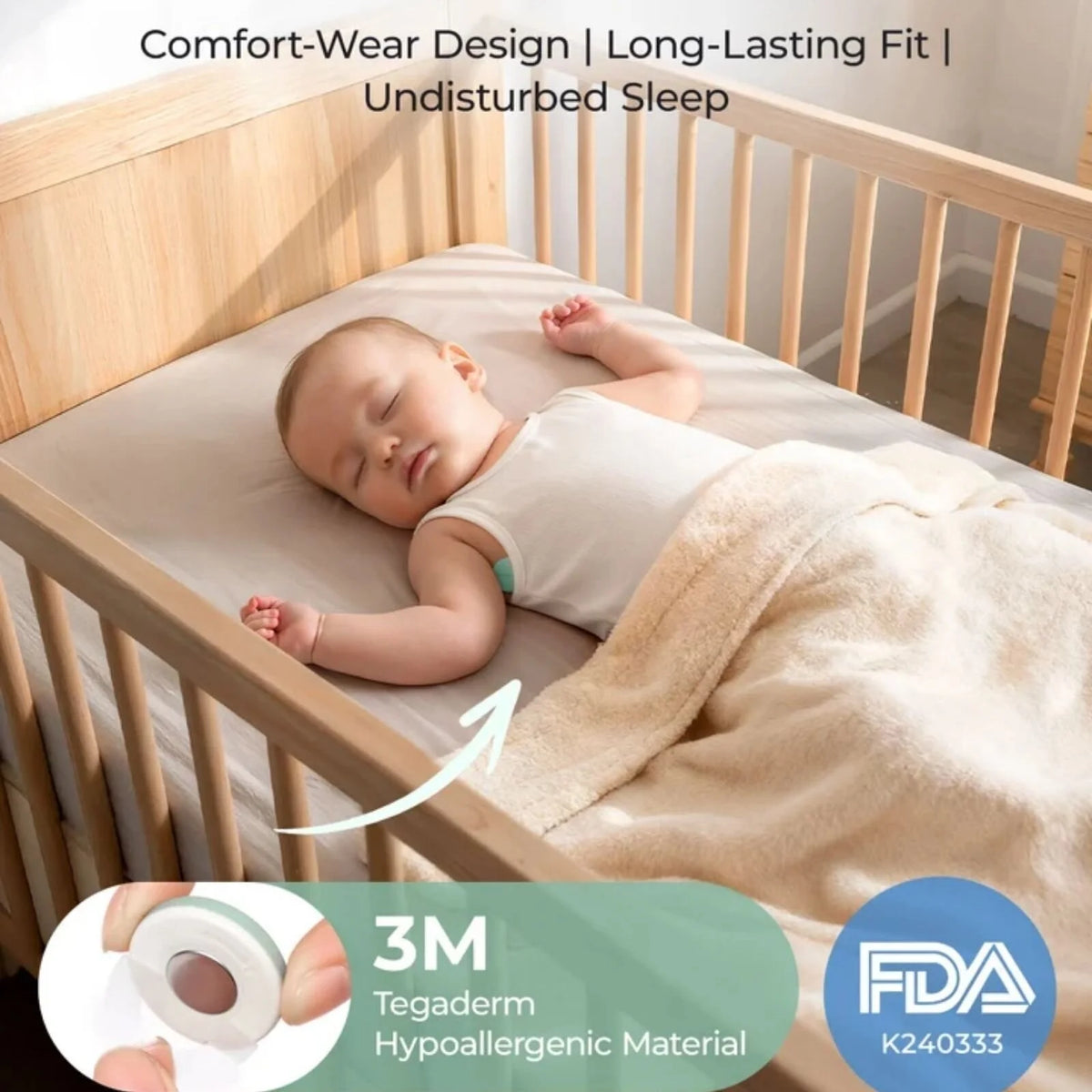 Momcozy T31 Wearable Smart Baby Digital Thermometer