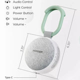 Momcozy Portable Sound Machine with Night Light