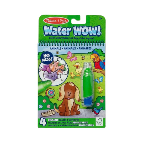 Melissa & Doug Water Wow Animals Coloring Book - ebebek