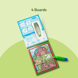 Melissa & Doug Water Wow Animals Coloring Book - ebebek