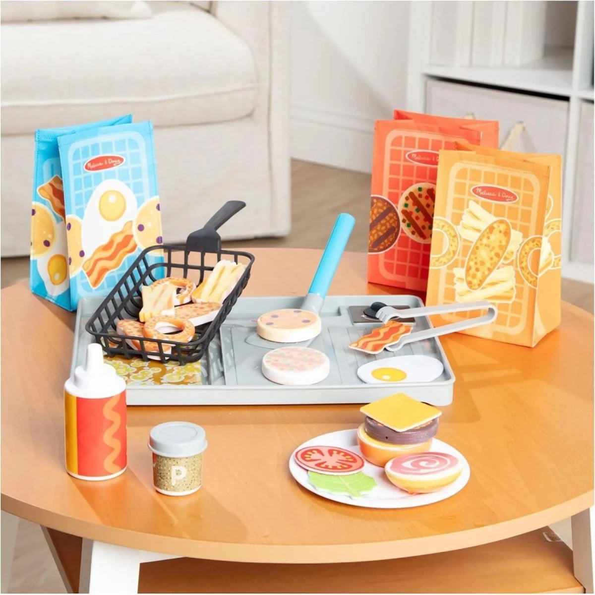 Melissa & Doug Flip & Fry Grill Play Set - ebebek