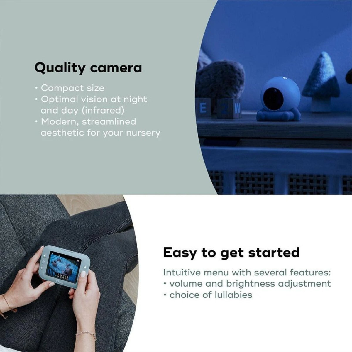 Babymoov Babyphone Yoo Roll Twin Bundle - 2 Camera - ebebek - Black Friday