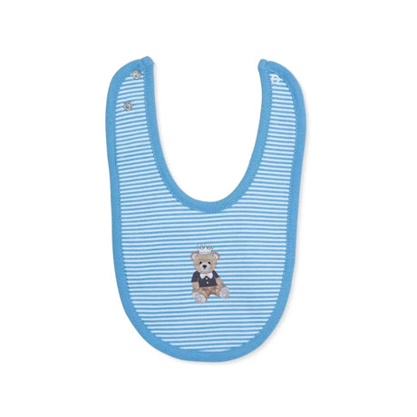 Messy Duck Printed Cotton Baby Bib - King Bear - ebebek
