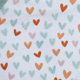 Messy Duck Bandana Baby Bibs Pack of 2 - Little Hearts - ebebek