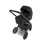 My Babiie MB450 Luxe 3-in-1 Travel System with Rotating Car Seat,Base & Toddler Seat - Black