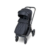 My Babiie MB450 Luxe 3-in-1 Travel System with Rotating Car Seat,Base & Toddler Seat - Black