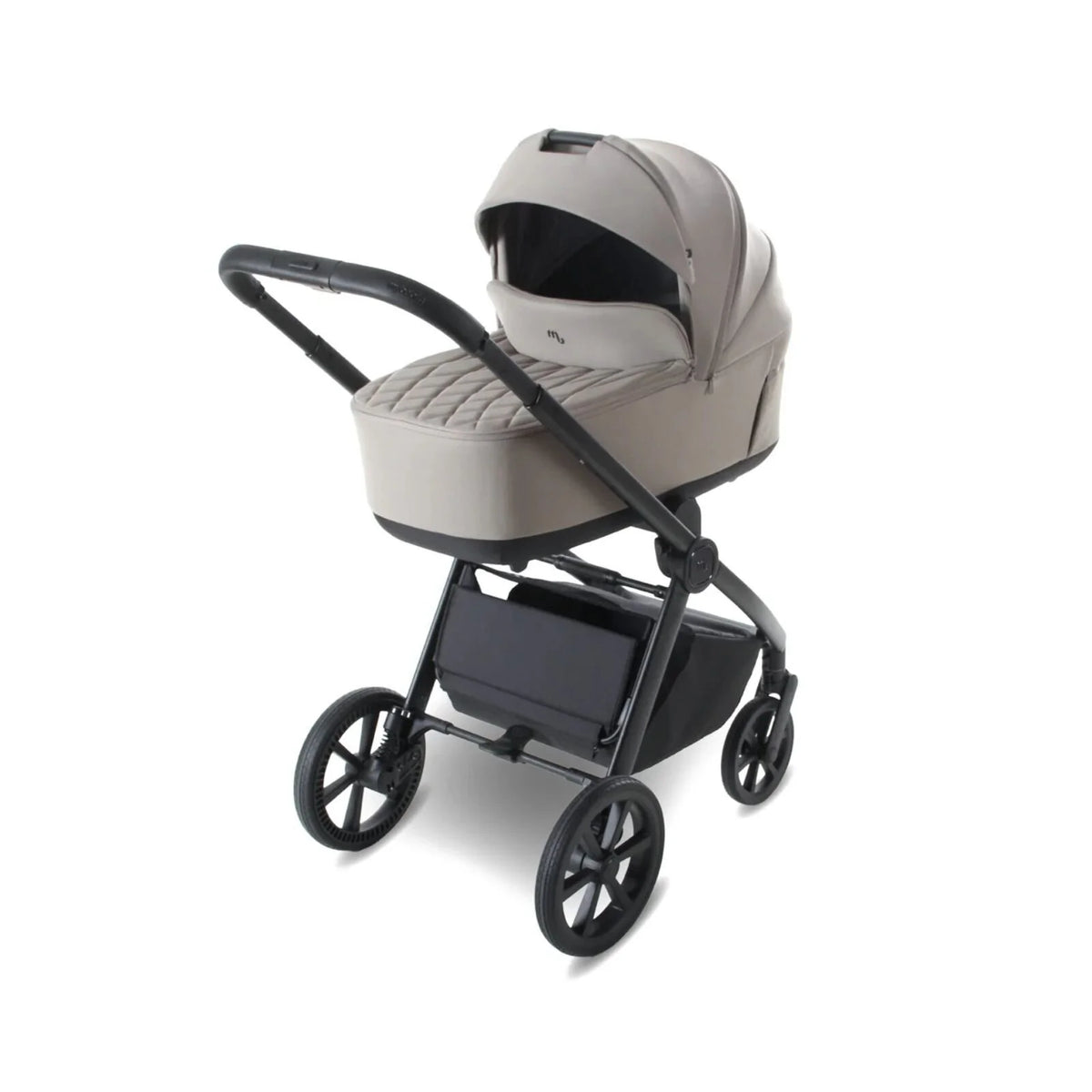 My Babiie MB450 Luxe 3-in-1 Travel System with Rotating Car Seat,Base & Toddler Seat - Mink