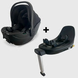 My Babiie MB450 Luxe 3-in-1 Travel System with Rotating Car Seat,Base & Toddler Seat - Mink