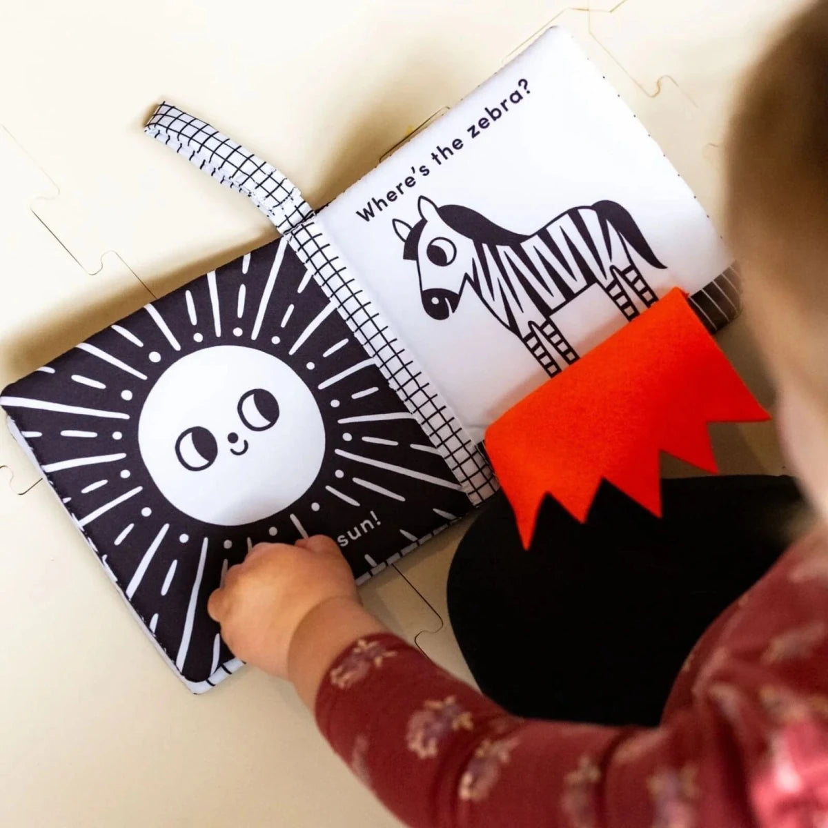 Nosy Crow Baby's First Cloth Book: Lion - ebebek