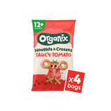 Organix Tomato Noughts & Crosses Puffs 10+ months 60g (4x15g) - ebebek