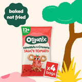 Organix Tomato Noughts & Crosses Puffs 10+ months 60g (4x15g) - ebebek