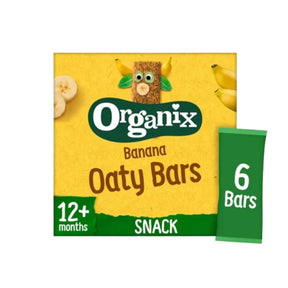 Organix Banana Soft Oaty Bar 12+ months 138g (6x23g) - ebebek