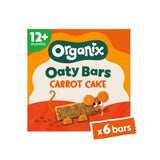 Organix Carrot Cake Organic Soft Oaty Bars 12+ months 138g (6x23g) - ebebek