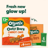 Organix Carrot Cake Organic Soft Oaty Bars 12+ months 138g (6x23g) - ebebek