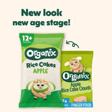 Organix Apple Rice Cake Clouds 12+ months 40g - ebebek