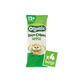 Organix Apple Rice Cake Clouds 12+ months 72g (4x18g) - ebebek