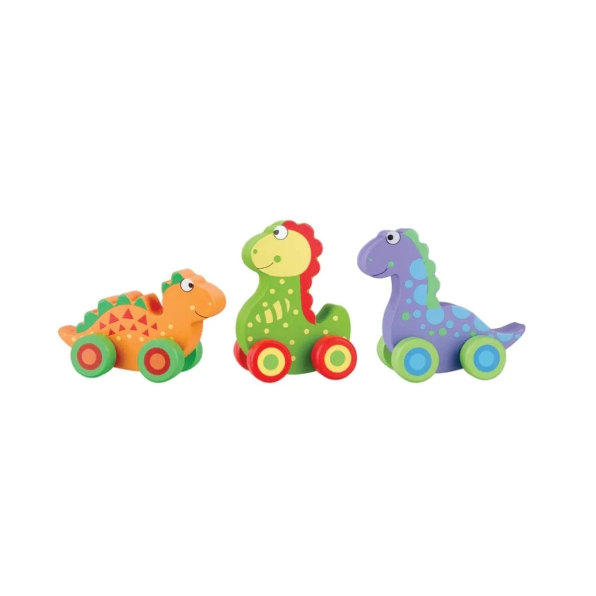Orange Tree Toys First Dinosaurs Wheelies - ebebek