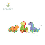 Orange Tree Toys First Dinosaurs Wheelies - ebebek