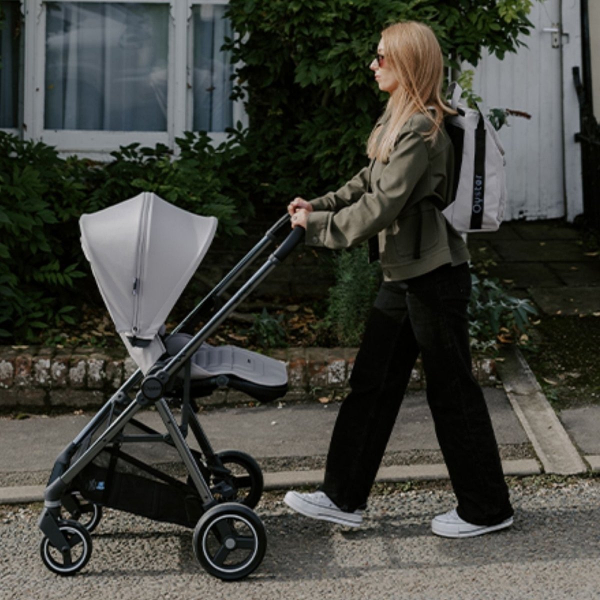 Oyster Gravity+ Stroller Bundle 4 pcs - Carbonite - ebebek