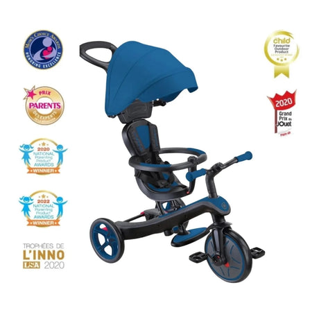 Globber 4 - in - 1 Explorer Trike - Royal Blue - ebebek