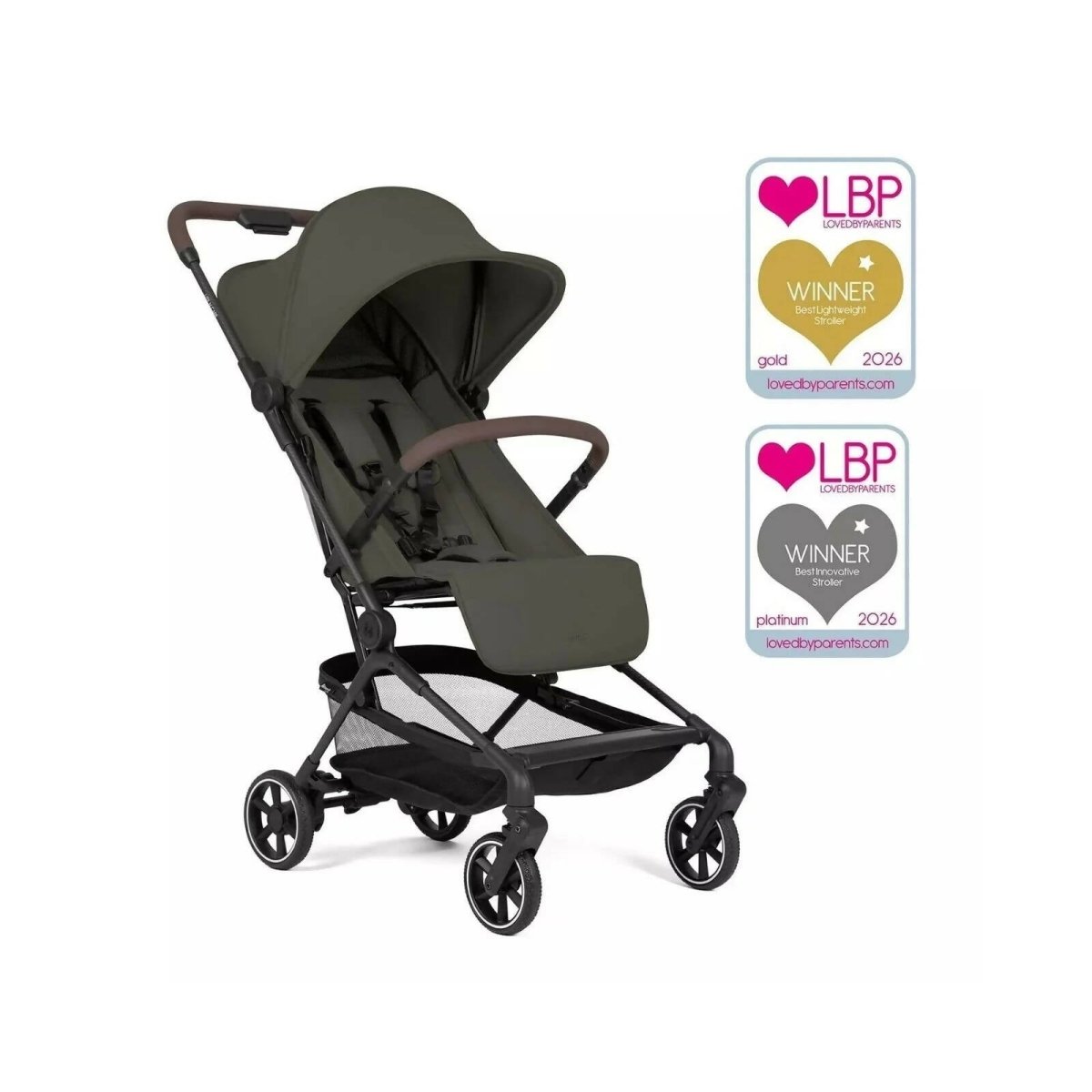 Hauck Lite N Care Stroller - Olive Olive - ebebek