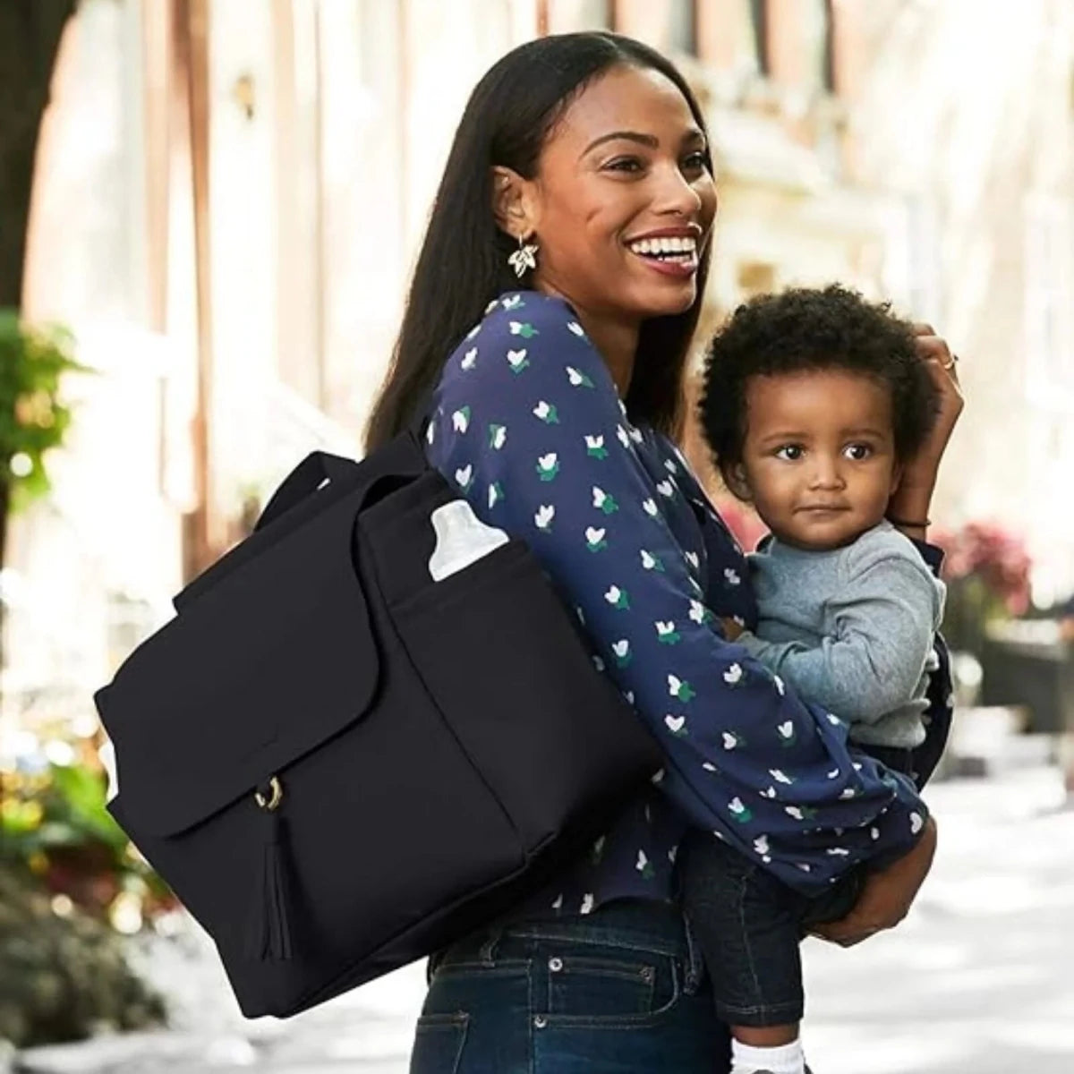 Skip Hop Greenwich Convertible Backpack - Black - ebebek