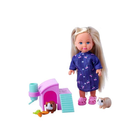 Simba Evi Love Doll & Pets Set - ebebek