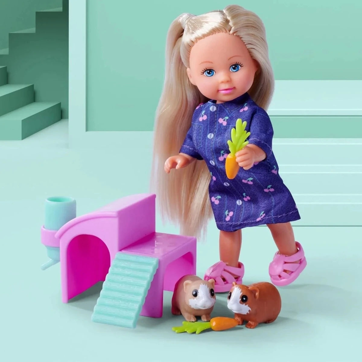Simba Evi Love Doll & Pets Set - ebebek