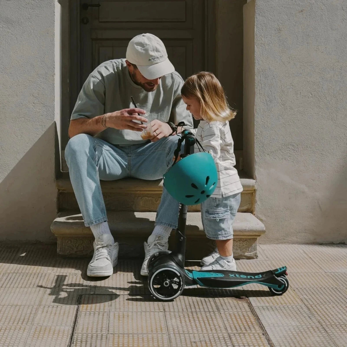 smarTrike Xtend Ride On Scooter Plus - Teal - ebebek