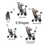 smarTrike Wonder Max Trike - Stone - ebebek