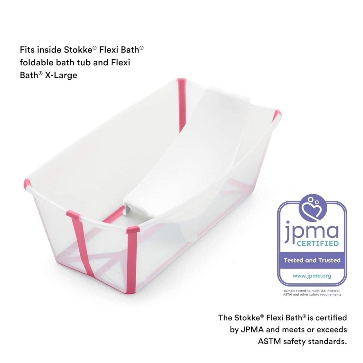 Stokke Flexi Bath Baby Support - White - ebebek