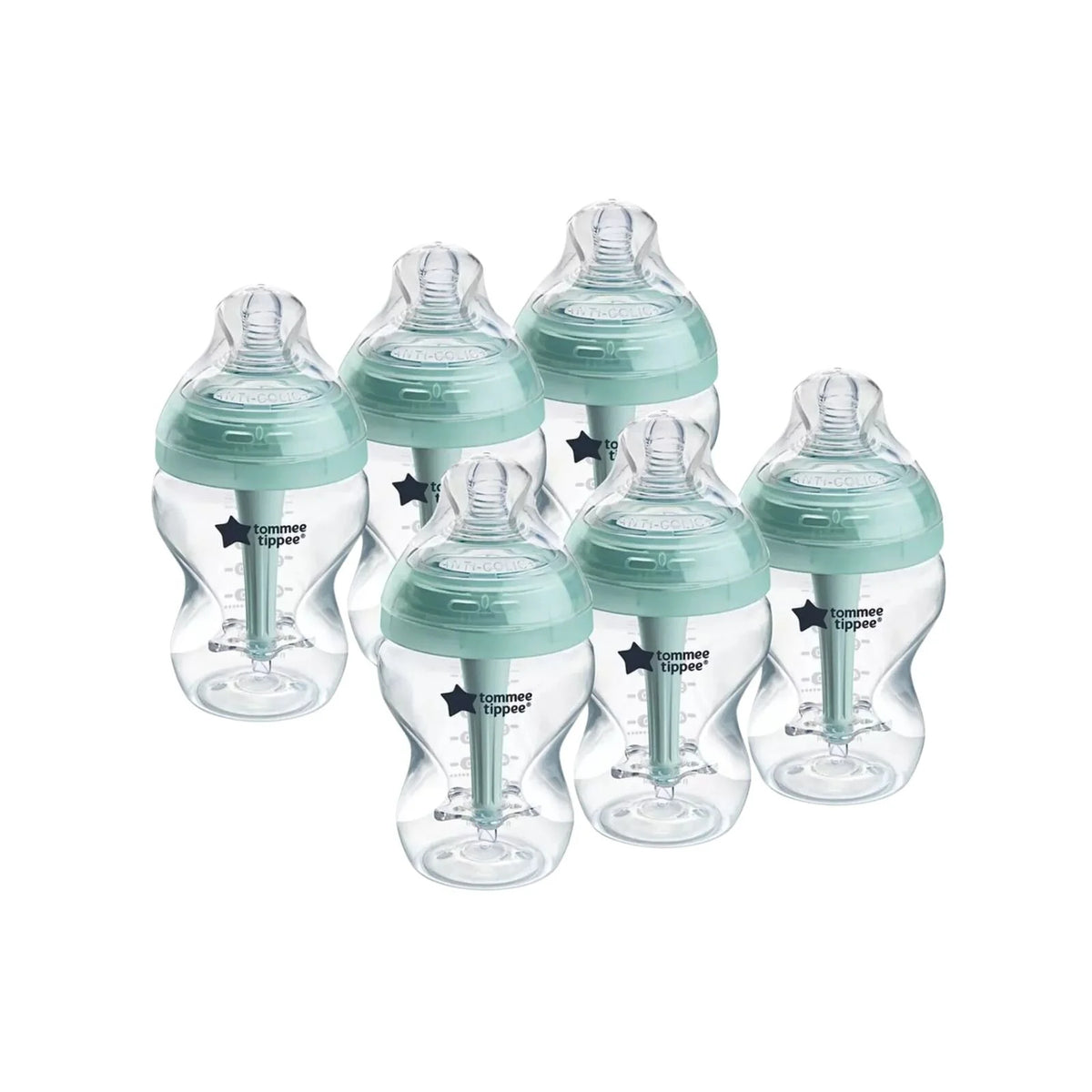 Tommee Tippee Advanced Anti Colic Baby Bottle 260ml Pack of 6