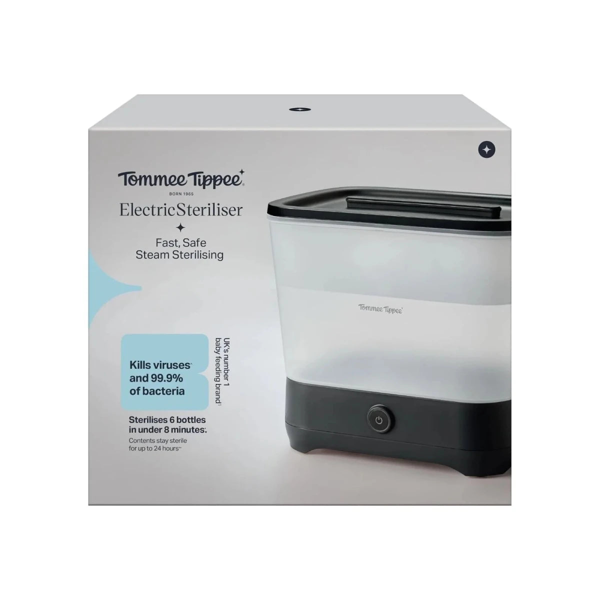 Tommee Tippee Electric Steriliser – Black - ebebek